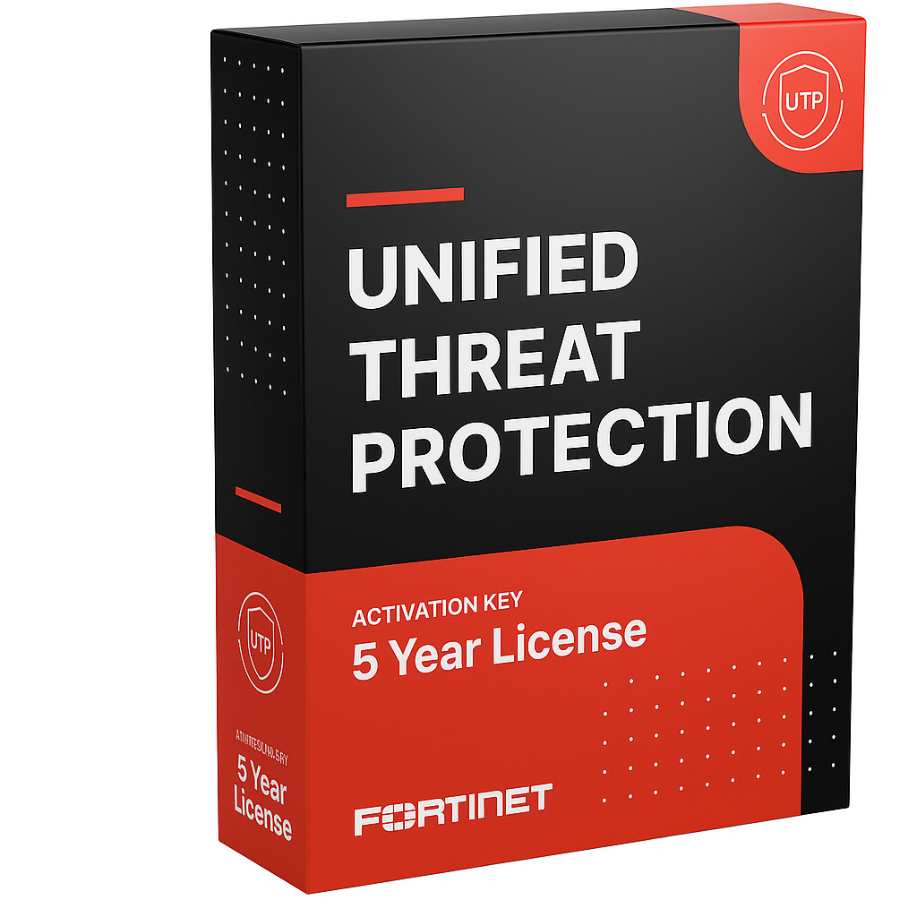 Licença Fortinet FortiGate 100F Proteção unificada contra ameaças (UTP) de 5 anos - FC-10-F100F-950-02-60