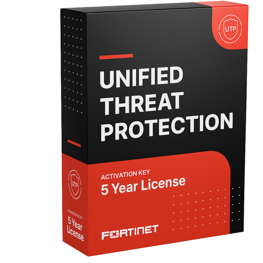Licença Fortinet FortiGate 100F Proteção unificada contra ameaças (UTP) de 5 anos - FC-10-F100F-950-02-60
