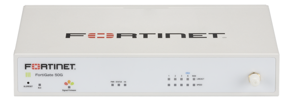 FortiGate 50G - vista frontal em perspectiva
