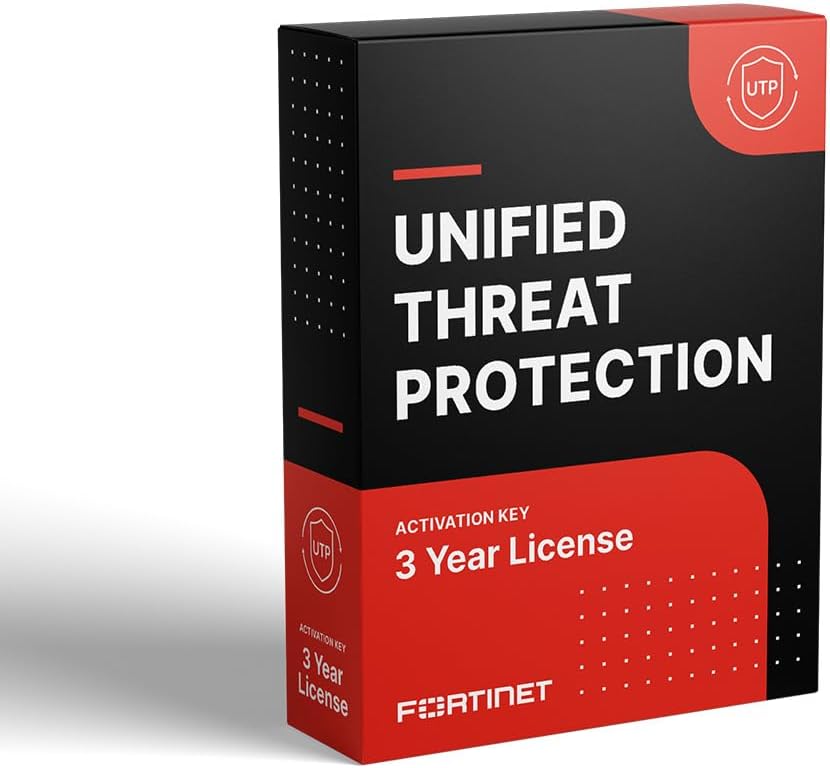 Licença Fortinet FortiGate 100F Proteção unificada contra ameaças (UTP) de 3 anos - FC-10-F100F-950-02-36