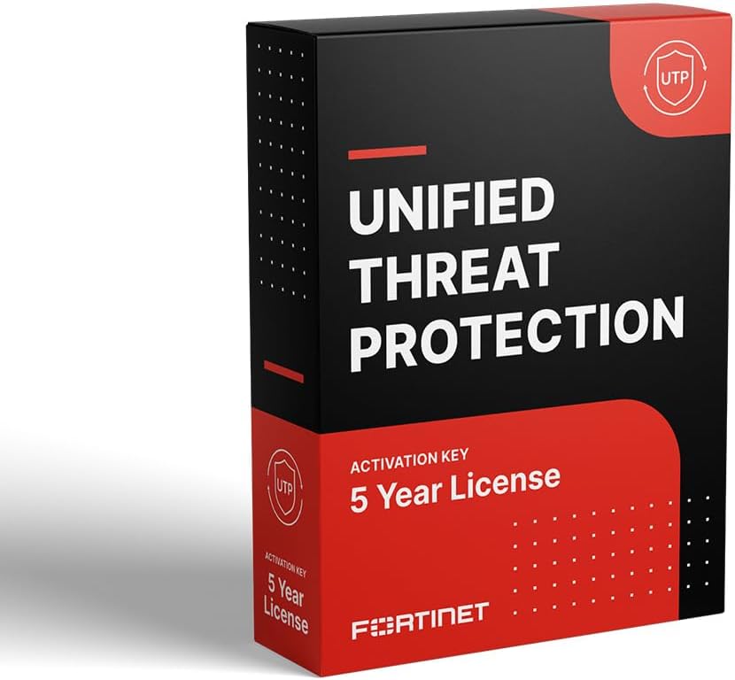 Licença Fortinet FortiGate 100F Proteção unificada contra ameaças (UTP) de 5 anos - FC-10-F100F-950-02-60