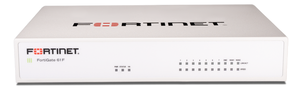 FortiGate 61F vista frontal superior